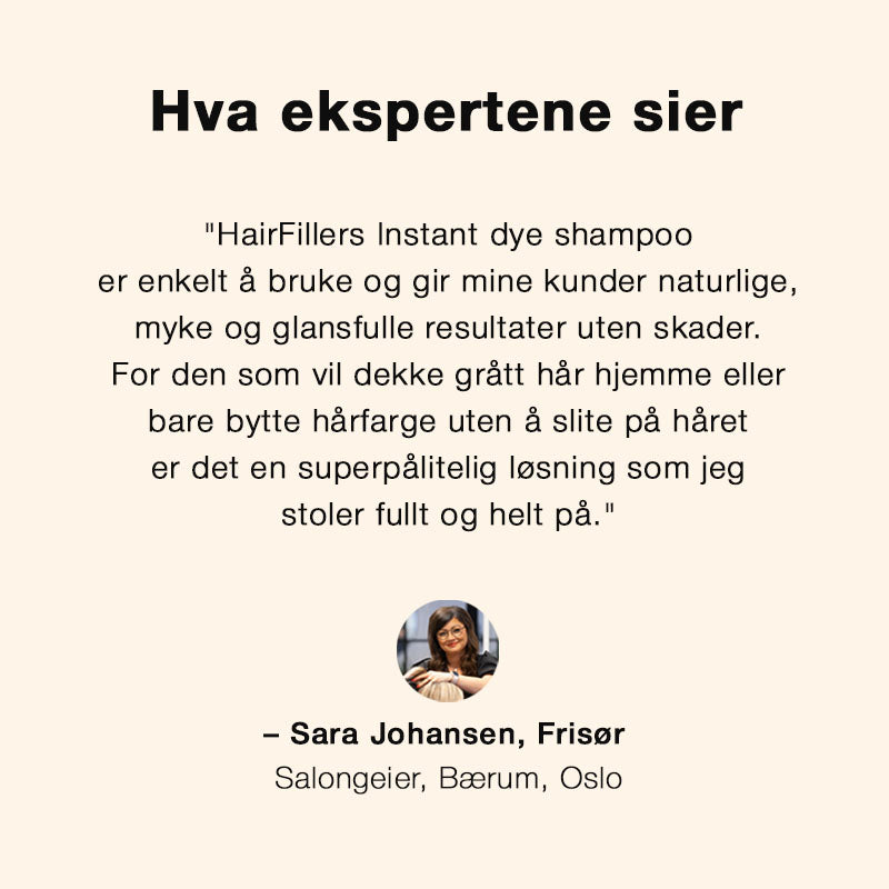 HairFiller - Instant Dye Shampoo